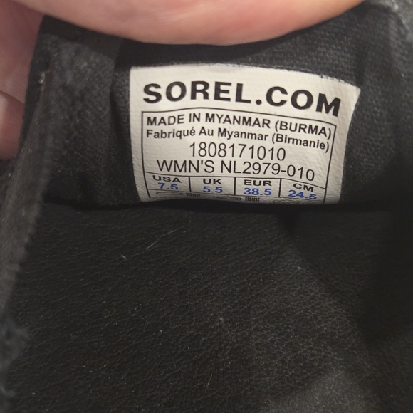 Sorel Campsneak Slip‎ On Shoe Sneaker 7.5 - Picture 10 of 10